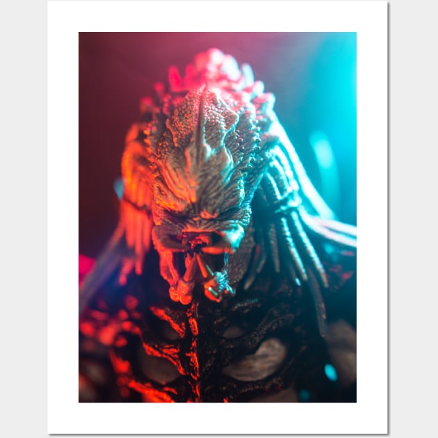 The First Predator Wall Art by Mikes Monsters